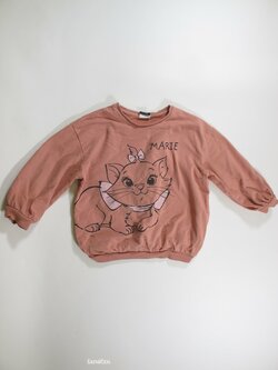 Mikina pro holkys kočkou secondhand Mikina pro holkys kočkou secondhand