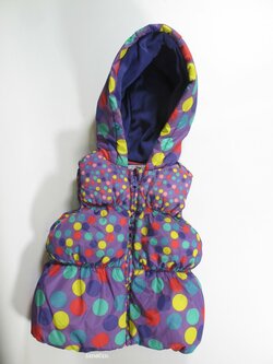Puntíkovaná vesta pro holky secondhand Puntíkovaná vesta pro holky secondhand