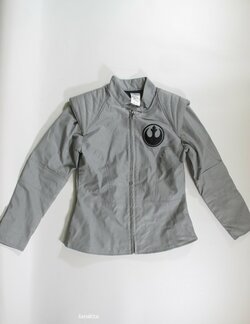 Šedá koženková bunda pro holky secondhand Šedá koženková bunda pro holky secondhand