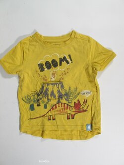 Triko pro kluky okrové secondhand Triko pro kluky okrové secondhand