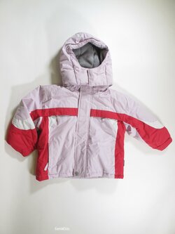 Zimní růžovo červená bunda secondhand Zimní růžovo červená bunda secondhand