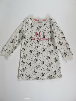 Slabší mikinové šaty s pejsky secondhand Slabší mikinové šaty s pejsky secondhand