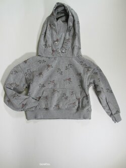 Obrázková mikina pro holky šedá secondhand Obrázková mikina pro holky šedá secondhand