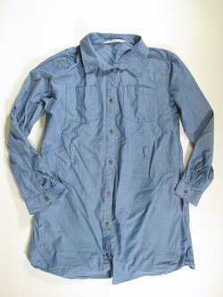 Modré šaty dl rukáv slabší secondhnad Modré šaty dl rukáv slabší secondhnad