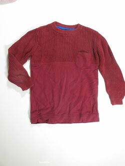 Vínový svetr pro kluky secondhand Vínový svetr pro kluky secondhand