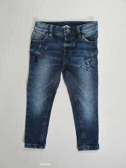 Džínové kalhoty pro kluky modré secondhand