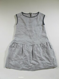 Šedá šatovka pro holky second hand Šedá šatovka pro holky second hand