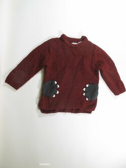 Vínový svetr pro kluky secondhand Vínový svetr pro kluky secondhand