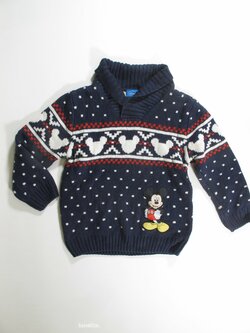 Svetr modro bílý pro kluky secondhand Svetr modro bílý pro kluky secondhand