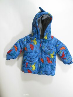 Zimní bunda s obrázky secondhand Zimní bunda s obrázky secondhand