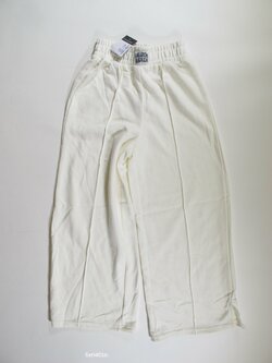 Smetanové široké tepláky outlet