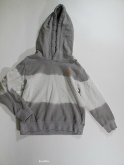 Mikina pro kluky šedo bílá secondhand