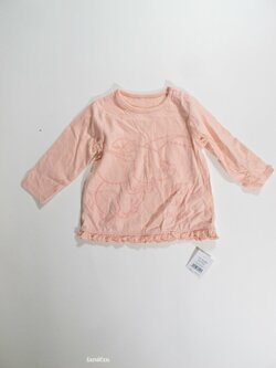 Triko dl.rukáv sv růžové outlet