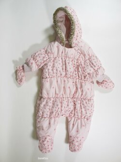 Zimní kombinéza pro holky růžové secondhand Zimní kombinéza pro holky růžové secondhand