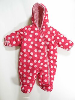 Zimní kombinéza růžovo bílá secondhand Zimní kombinéza růžovo bílá secondhand