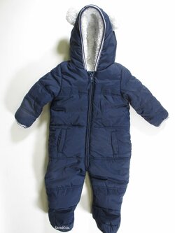 Zimní kombinéza pro kluky modrá secondhand Zimní kombinéza pro kluky modrá secondhand