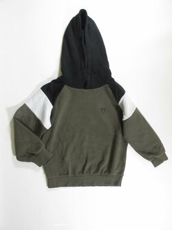 Mikina pro kluky zeelno černo bílá secondhand Mikina pro kluky zeelno černo bílá secondhand