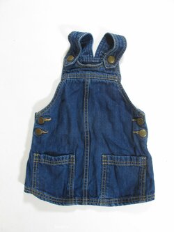 Džínová šatovka pro holky modrá secondhand Džínová šatovka pro holky modrá secondhand