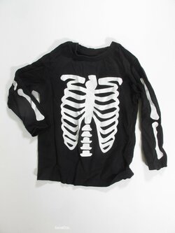 Triko dl.rukáv s kostmi secondhand Triko dl.rukáv s kostmi secondhand