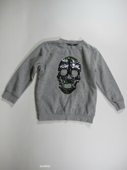 Šedá mikina pro kluky secondhand Šedá mikina pro kluky secondhand