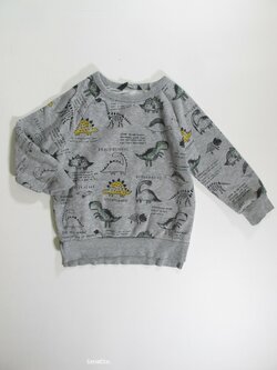 Šedá mikina pro kluky secondhhand Šedá mikina pro kluky secondhhand