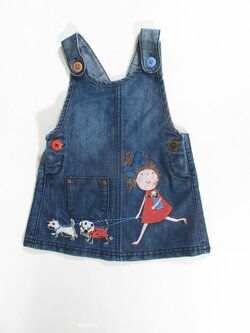 Šatovka pro holky modrá secondhand Šatovka pro holky modrá secondhand