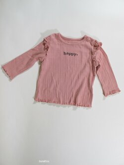 Triko dl.rukáv pro holky růžové secondhand Triko dl.rukáv pro holky růžové secondhand