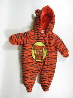 Zimní kombinéza pro kluky tygřík secondhand Zimní kombinéza pro kluky tygřík secondhand