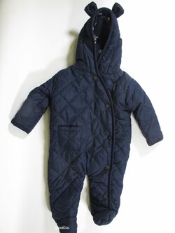 Zimní kombinéza pro kluky modrá secondhand Zimní kombinéza pro kluky modrá secondhand