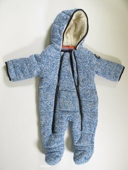 Modrá zimní kombinéza pro kluky secondhand Modrá zimní kombinéza pro kluky secondhand