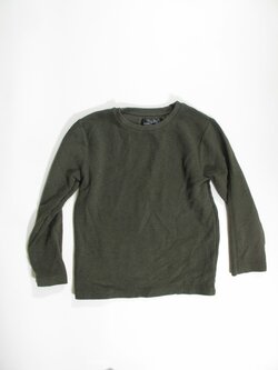 Zelená slabší mikina secondhand Zelená slabší mikina secondhand