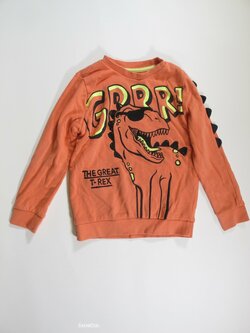 Mikina pro kluky lososová secondhand Mikina pro kluky lososová secondhand