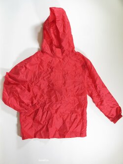 Bunda červená pro děti  šustáková secondhand