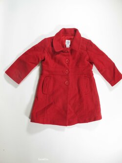 Kabátek červený pro holky secondhand Kabátek červený pro holky secondhand