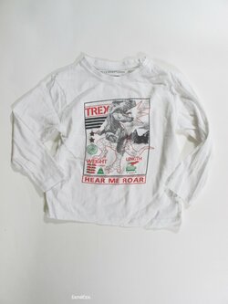 Triko dl.rukáv pro kluky bílé secondhand Triko dl.rukáv pro kluky bílé secondhand