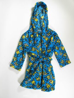 Župan pro kluky modrý mimoni secondhand Župan pro kluky modrý mimoni secondhand