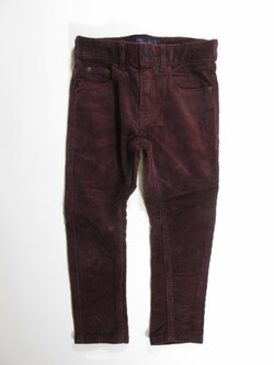 Manžestové kalhoty pro kluky vínové econdhand Manžestové kalhoty pro kluky vínové econdhand