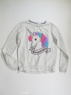 Šedá mikina pro holky secondhhand Šedá mikina pro holky secondhhand