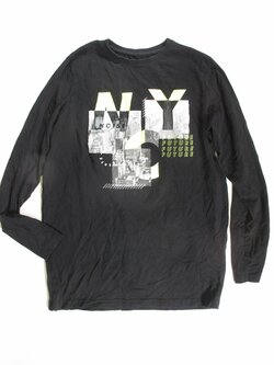 Triko dl.rukáv pro kluky černé secondhand Triko dl.rukáv pro kluky černé secondhand