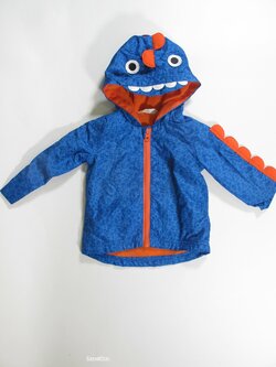 Modrá šustáková bundapro kluky secondhand Modrá šustáková bundapro kluky secondhand