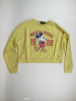 MIkina pro holky crop žlutá secondhand MIkina pro holky crop žlutá secondhand