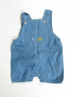 Letní overal modrý  slabší  secondhand