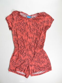 Letní overal pro holky s kytkami secondhand Letní overal pro holky s kytkami secondhand