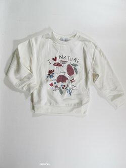 MIkina světlá pro holky secondhnad MIkina světlá pro holky secondhnad