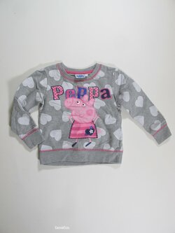 Mikina pro holky se srdíčky secondhand Mikina pro holky se srdíčky secondhand