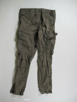 Zelené kalhoty pro holky plátěné  secondhand