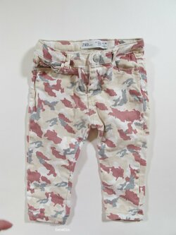 Kalhoty pro děti maskáčové secondhand Kalhoty pro děti maskáčové secondhand