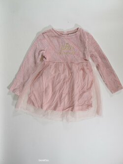 Šaty pro holky dl rukáv růžové secondhand Šaty pro holky dl rukáv růžové secondhand