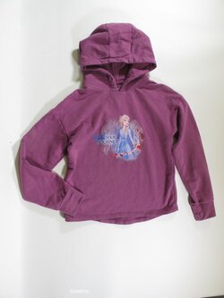 Mikina pro holky vínová secondhand Mikina pro holky vínová secondhand