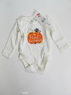 Body dl rukáv bílé na halloween outlet